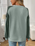 Color Block Long Sleeve Sweatshirt - Fashorio