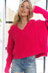 ADORA Ruffle Detail Adorable Sweater - Fashorio