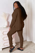 Basic Bae Full Size V-Neck Soft Rayon Long Sleeve Top and Pants Lounge Set - Fashorio