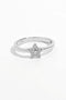 925 Sterling Silver Inland Zircon Star Ring Silver - Fashorio