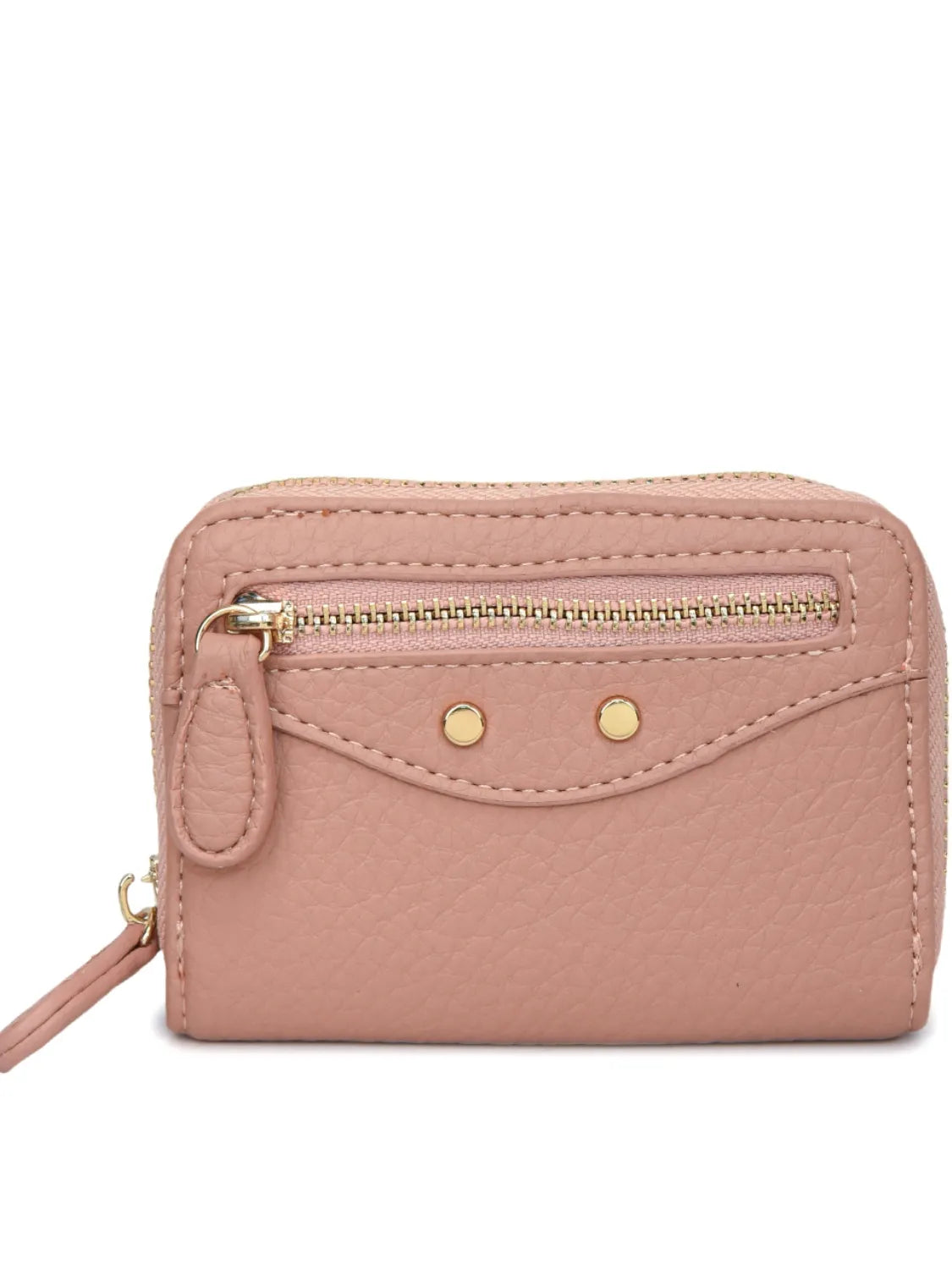 PU Leather Solid Color Card Case - Fashorio