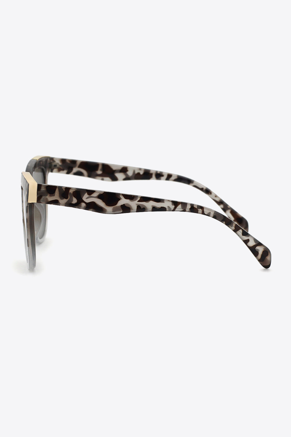 Tortoiseshell Polycarbonate Frame Full Rim Sunglasses - Fashorio
