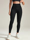 High Rise Active Leggings Black - Fashorio