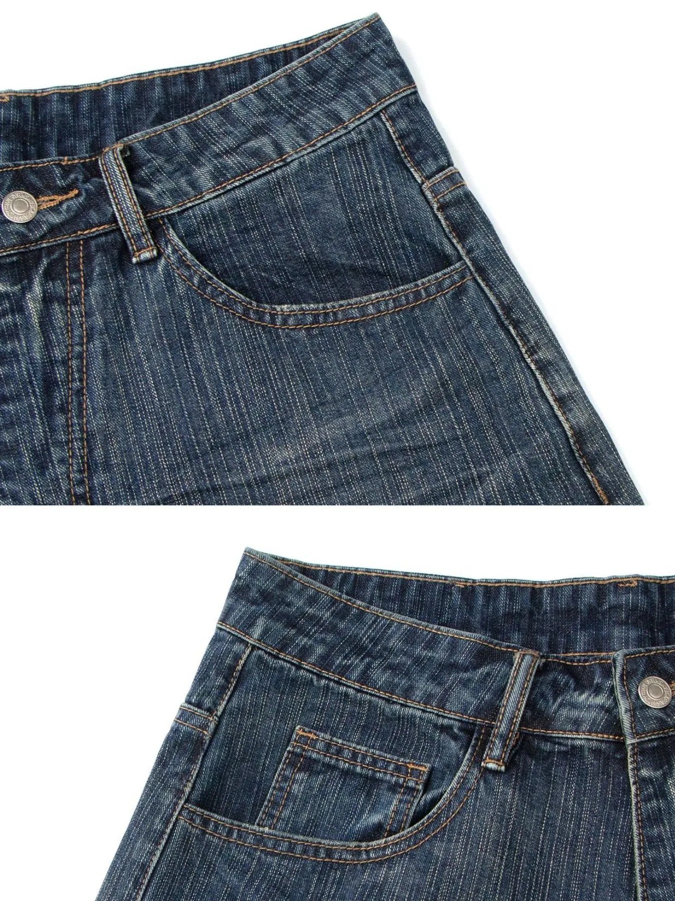 Men's Wide Leg Denim Shorts - Fashorio