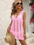 V-Neck Sleeveless Cover-Up - Fashorio