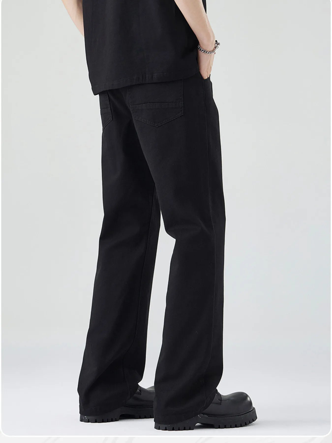 Men's Relaxed Fit Straight Leg Jeans - Fashorio