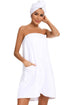 Strapless Robe with pocket - Fashorio