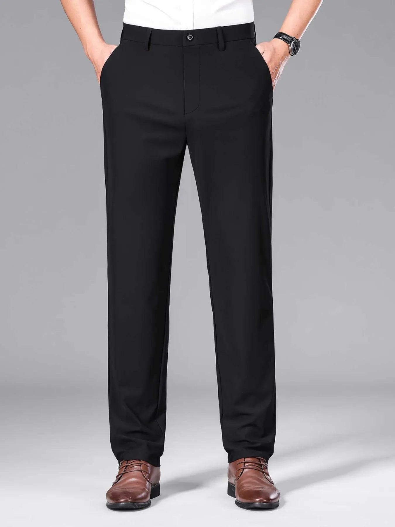 Men's Loose Fit Jeans with Pockets - Fashorio