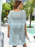 Crochet Knit Beach Cover Up Dress - Fashorio