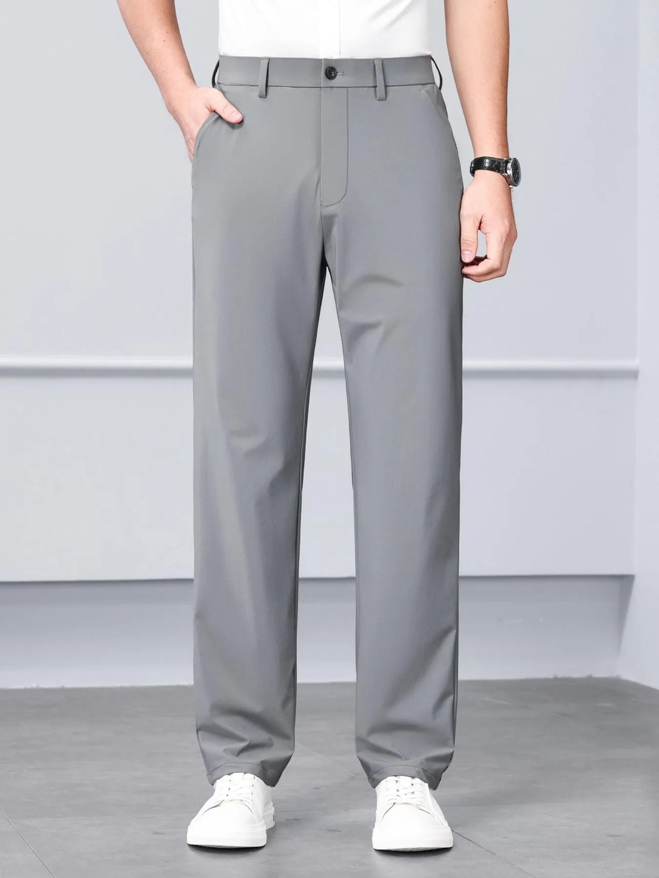 Men's Loose Fit Jeans with Pockets - Fashorio