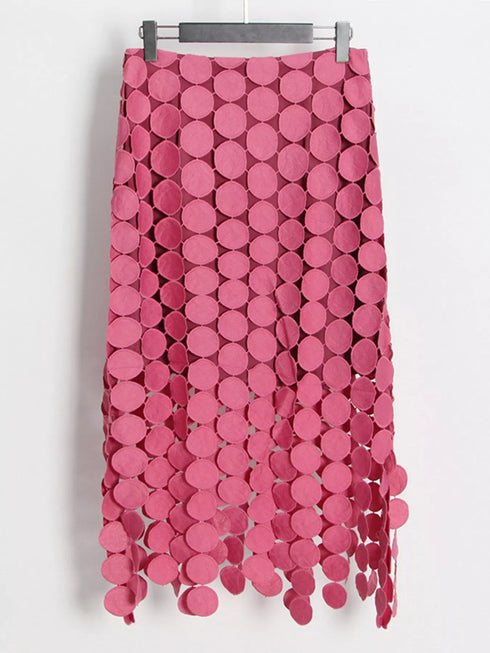 Fringe Midi Skirt - Fashorio