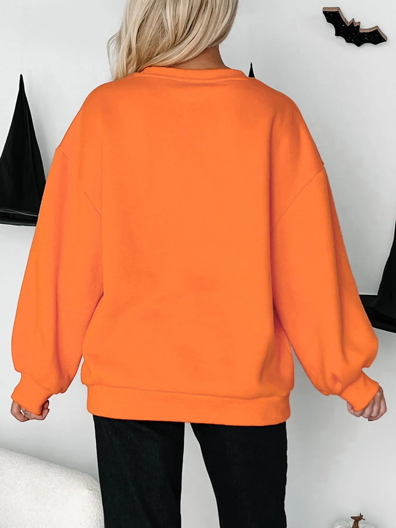 Halloween Skeleton Pumpkin Sweatshirt - Fashorio