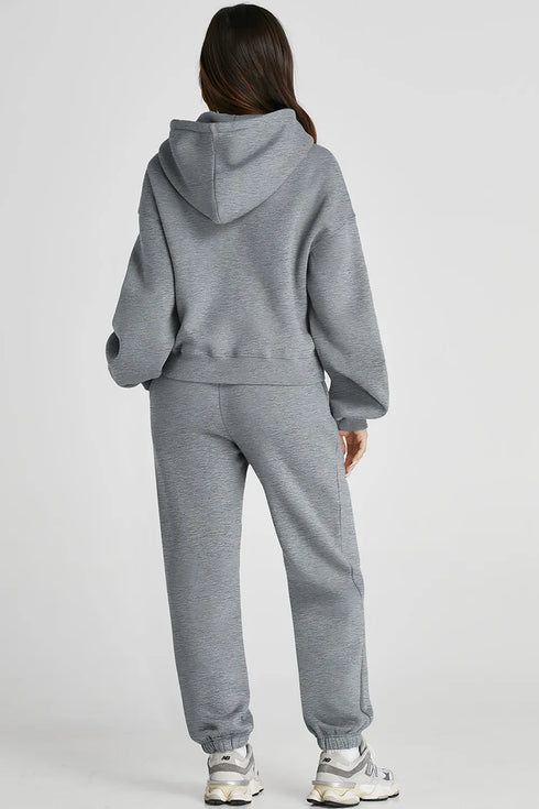 Women’s Hooded Jogger Set – Casual 2 Piece Outfit - Fashorio