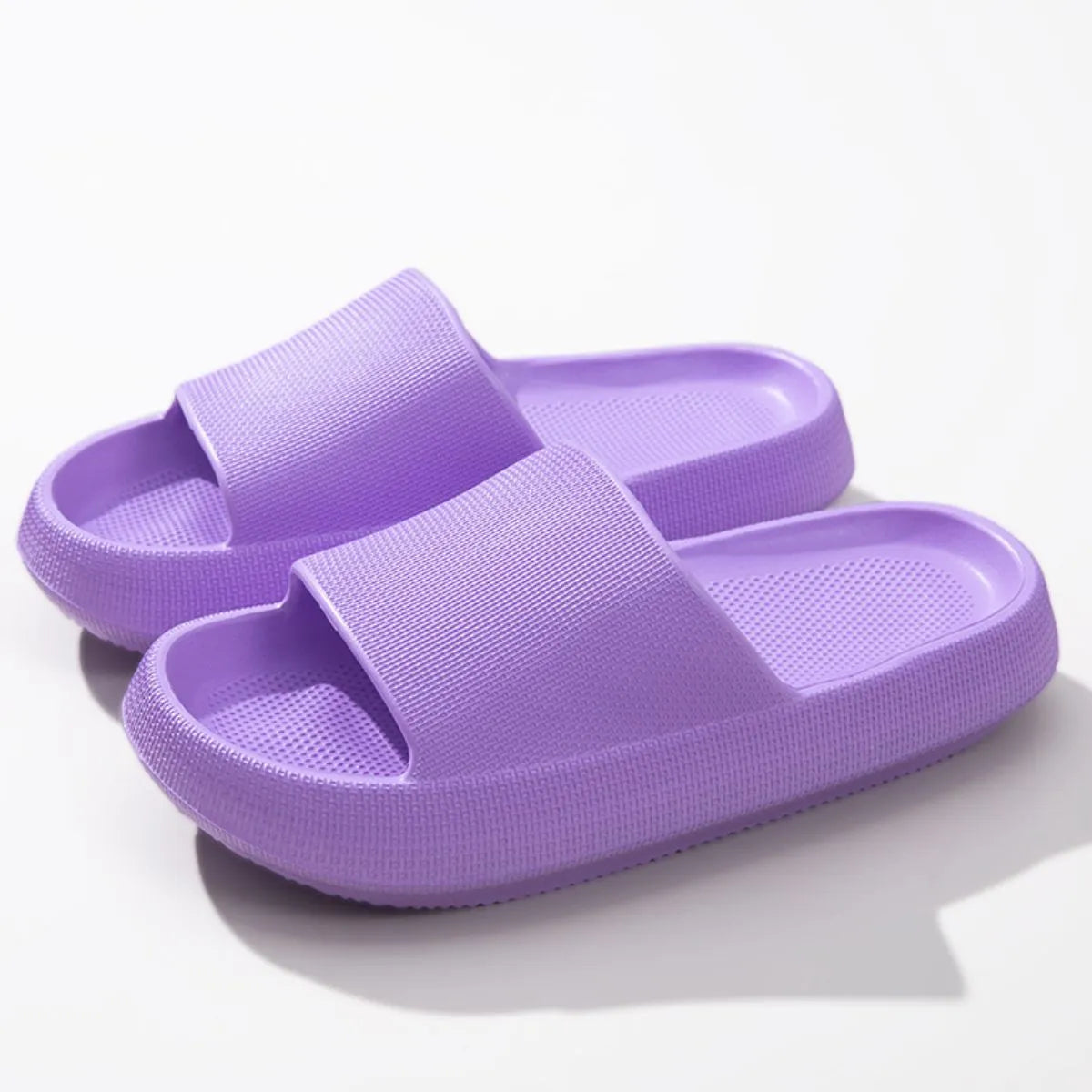 Open Toe Platform Slippers - Fashorio