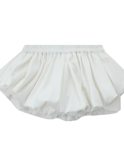 Elastic Waist Bubble Shorts - Fashorio