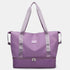Multi Pocket Nylon Travel Bag Vivid Violet One Size - Fashorio