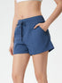 Millennia Drawstring Active Shorts with Pockets - Fashorio