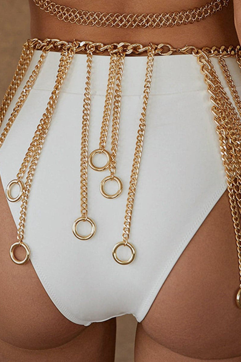 Fringe Chain Alloy Belt - Fashorio