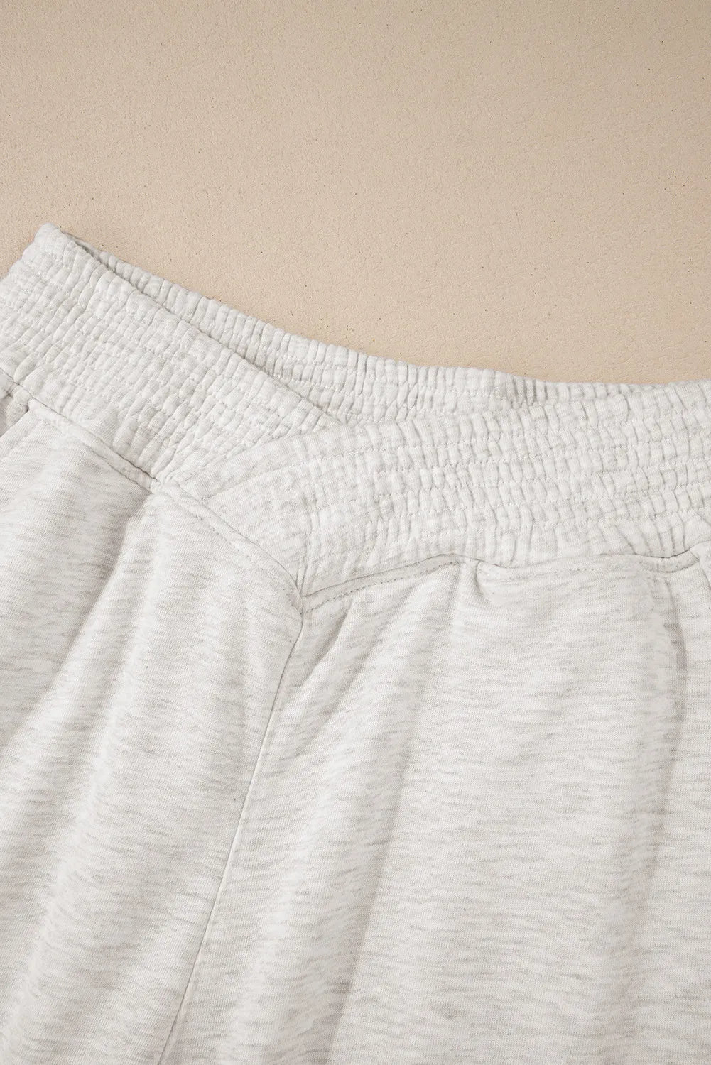 Elastic Waist Active Pants with Pockets - Fashorio