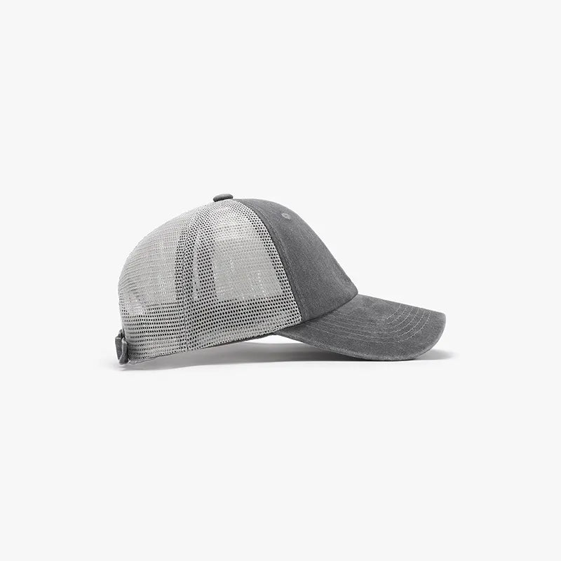 Breathable Mesh Adjustable Baseball Cap - Fashorio