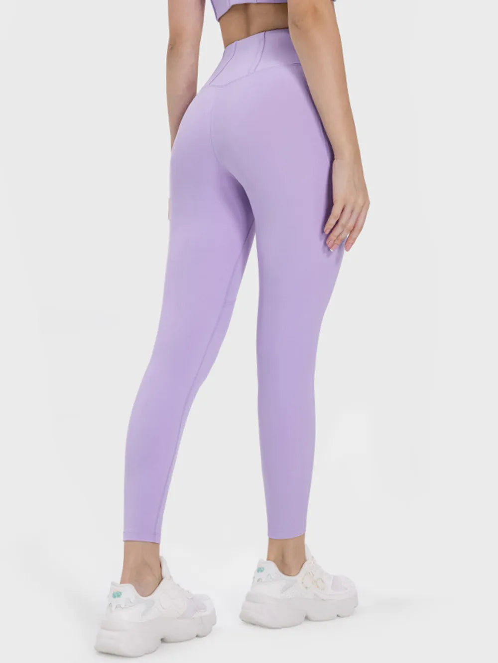 Millennia Pocketed High Waist Active Leggings - Fashorio
