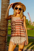 BiBi American Flag Print Knit Sleeveless Top - Fashorio