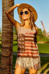 BiBi American Flag Print Knit Sleeveless Top - Fashorio