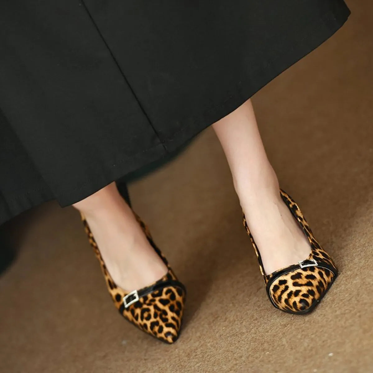 Pointed Toe Slingback Pumps - Fashorio