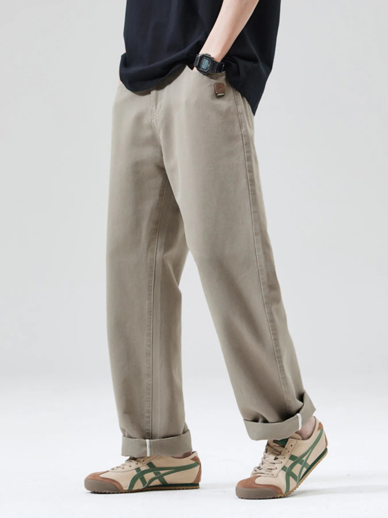 Men's Full Size Wide Leg Pants Plus Size - Fashorio