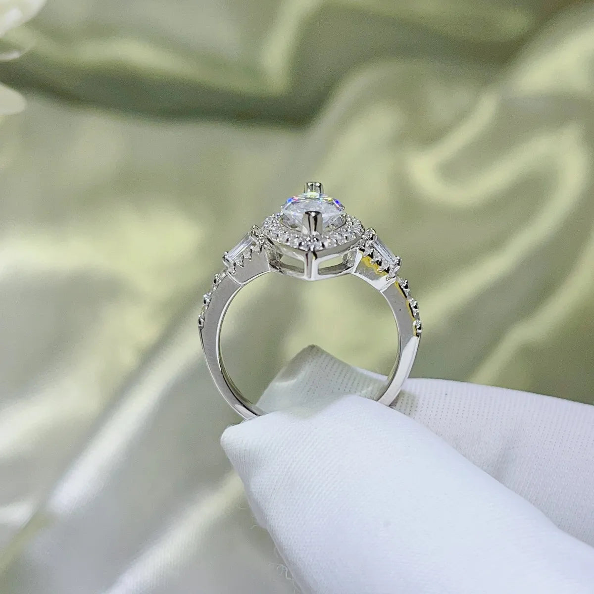 2 Carat Moissanite 925 Sterling Silver Ring - Fashorio