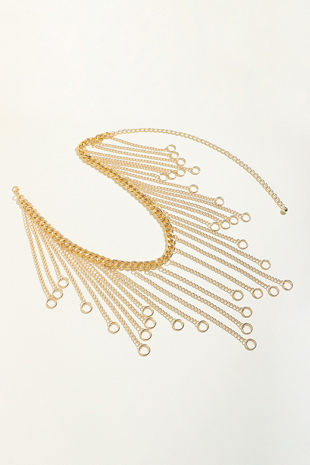 Fringe Chain Alloy Belt - Fashorio