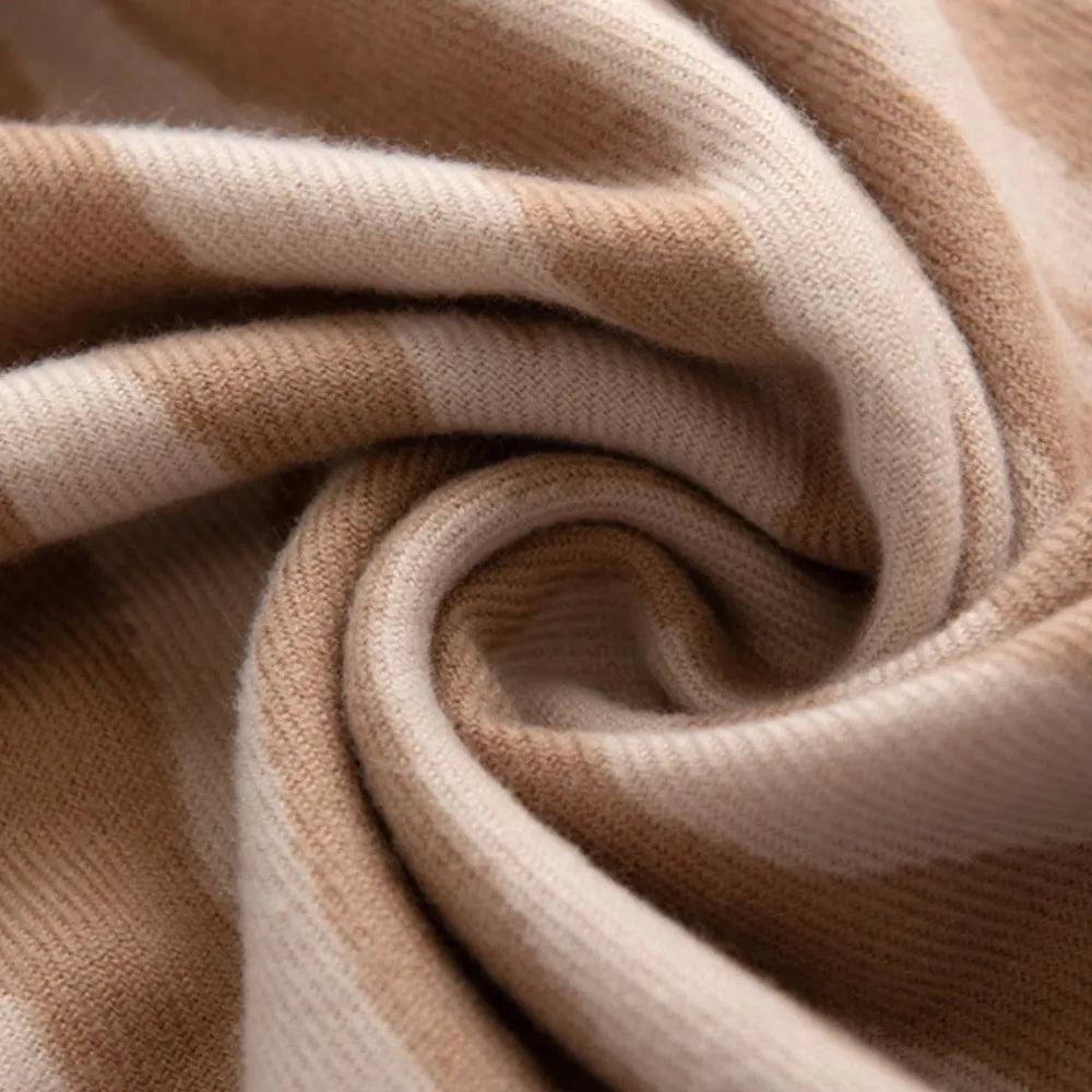 Animal Print Polyester Scarf - Fashorio