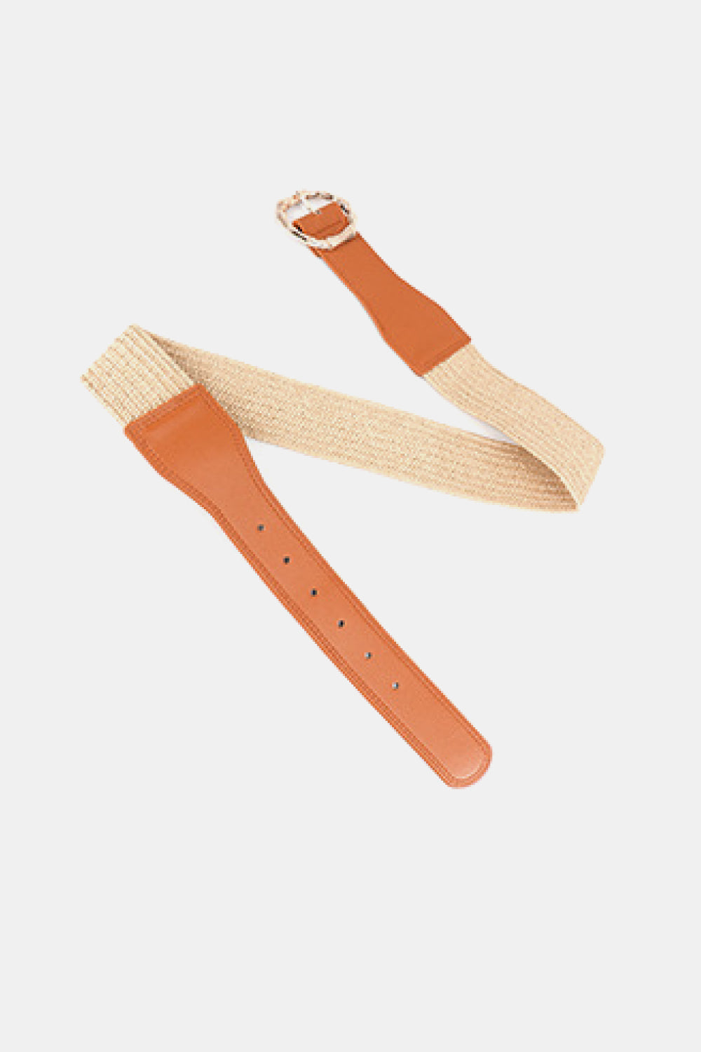 Alloy Buckle Braided Belt - Fashorio