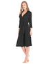 Plunge Tie Front Night Dress - Fashorio