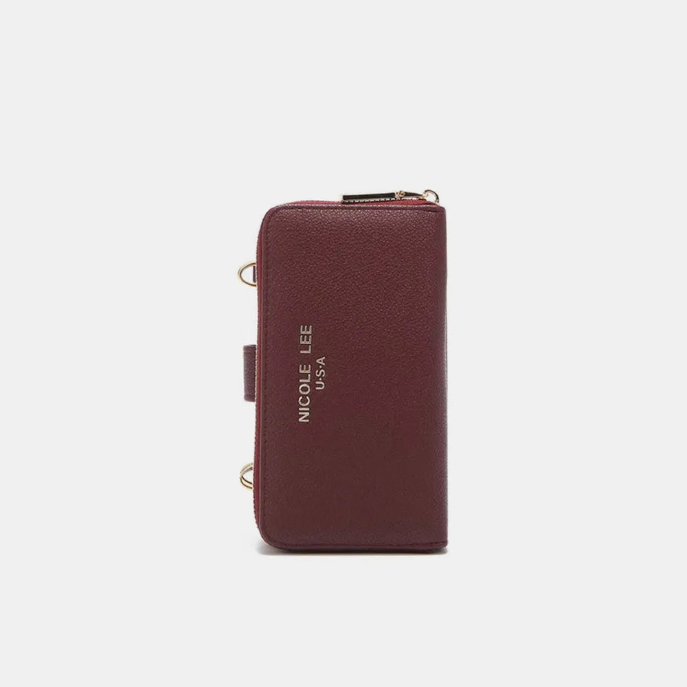 Nicole Lee USA 2 Piece Phone Case Crossbody Wallet - Fashorio