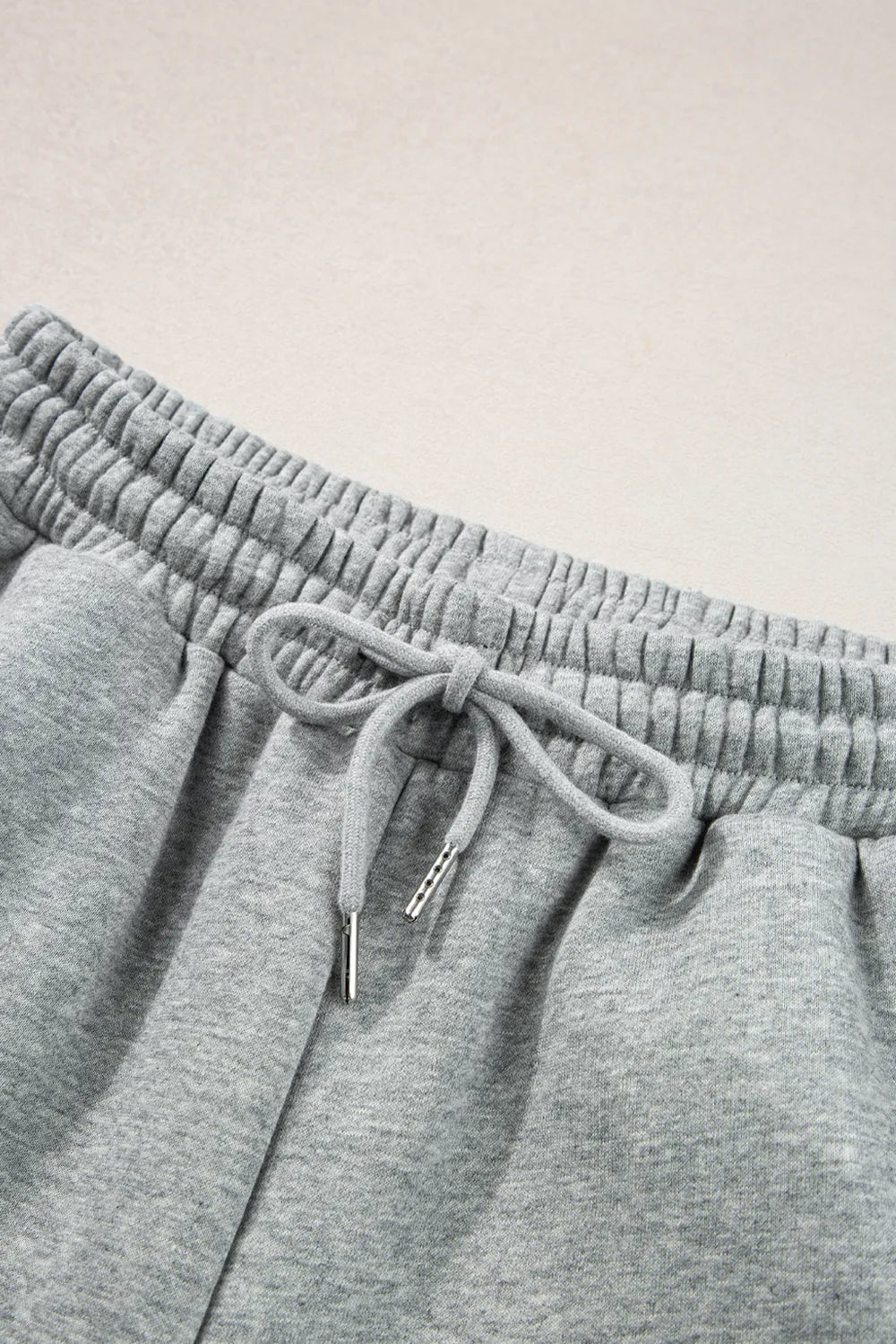 Side Striped Round Neck Top and Pants Active Set - Fashorio