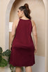 Plus-Size Cutout Sleeveless Dress – Flattering Round Neck Style - Fashorio