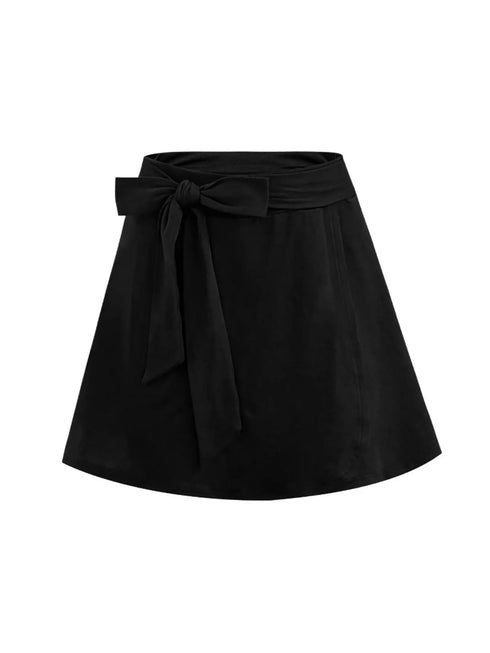 High Waist Active Skirt with Lining - Fashorio