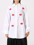 Lips Button Up Long Sleeve Shirt - Fashorio