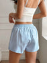 Relaxed Fit Elastic Waist Shorts - Fashorio