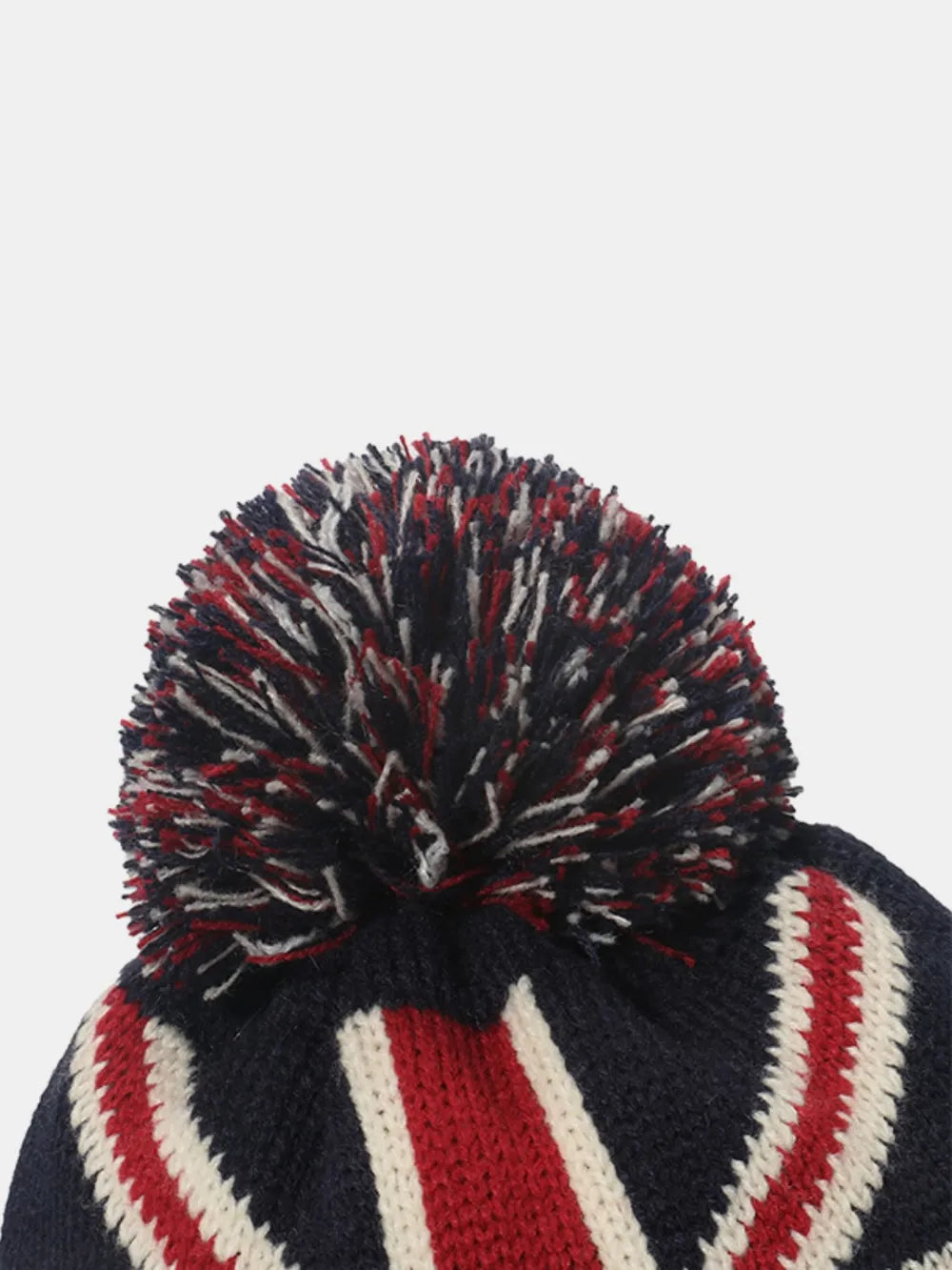 Roll Rim US Flag Knit Hat - Fashorio