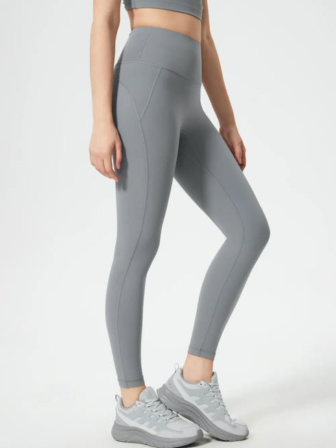 Millennia Wide Waistband Active Leggings - Fashorio