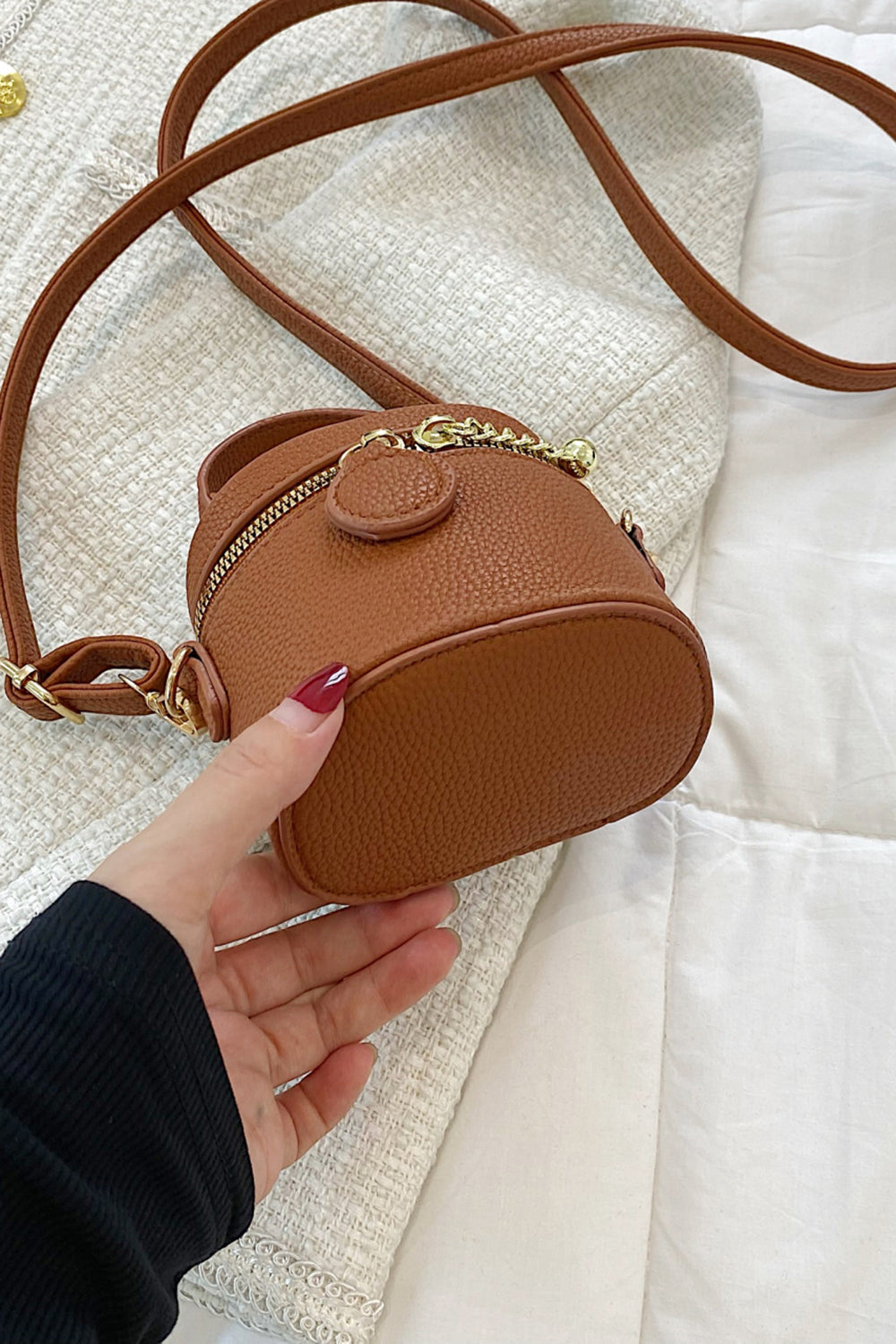 PU Leather Crossbody Bag - Fashorio
