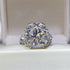 10 Carat Moissanite 925 Sterling Silver Ring - Fashorio