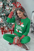 Full Size MERRY CHRISTMAS Graphic Top and Pants Lounge Set - Fashorio