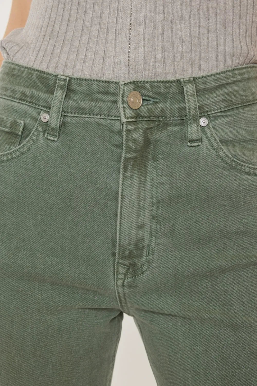 Kancan Ultra High Rise Straight Jeans - Fashorio