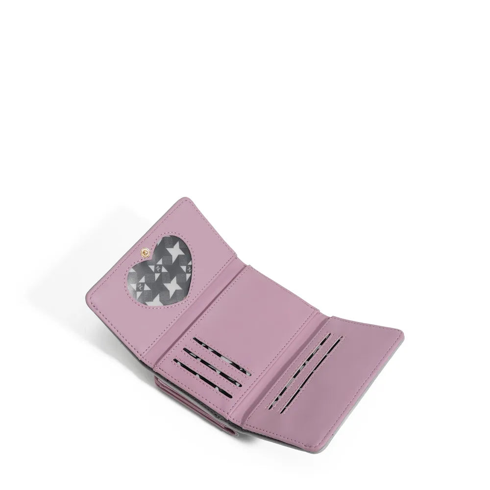 Nicole Lee USA Vegan Leather Trifold Wallet - Fashorio