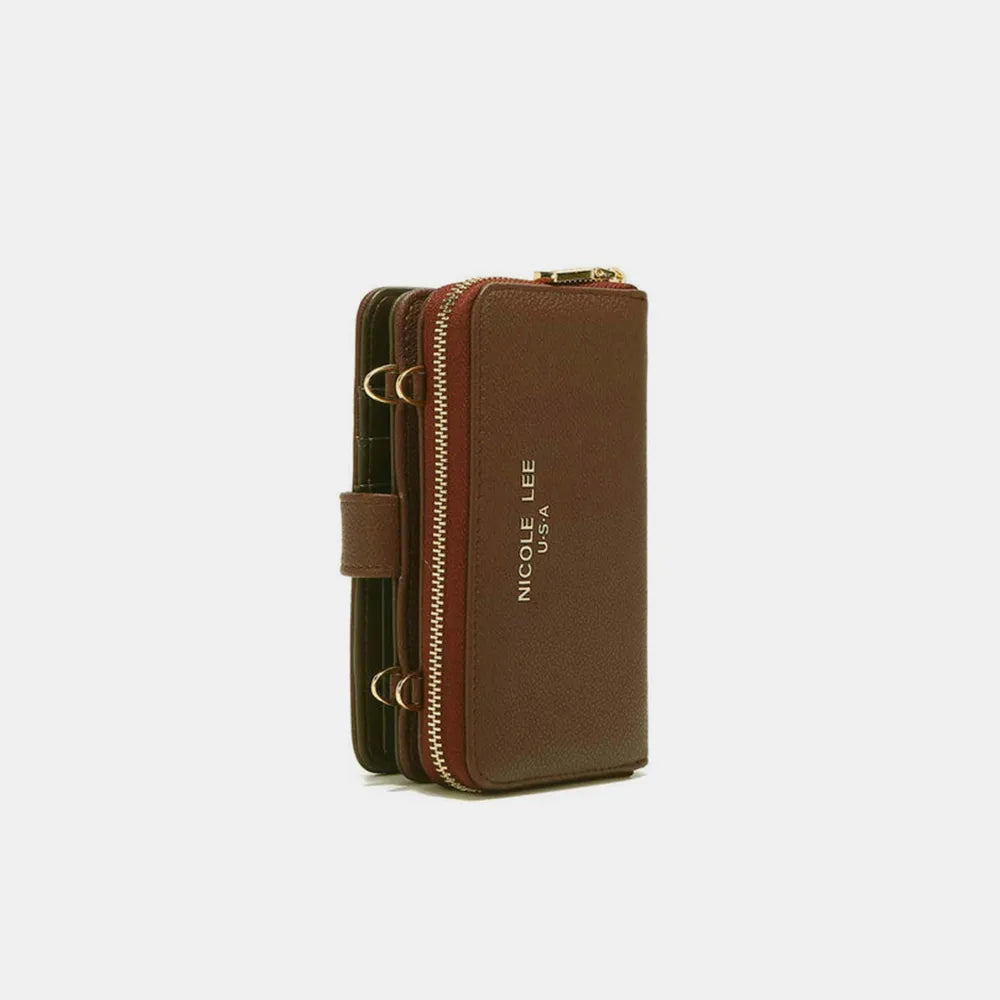 Nicole Lee USA 2 Piece Phone Case Crossbody Wallet - Fashorio