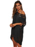 Bohemian Crochet Trim Beach Cover Up Dress - Fashorio