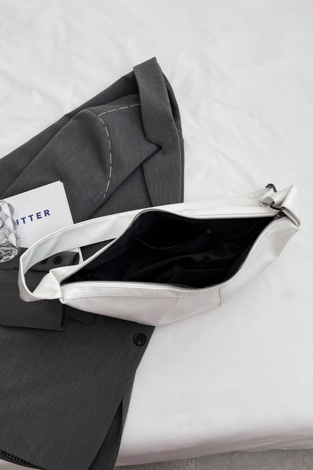 PU Leather Sling Bag - Fashorio